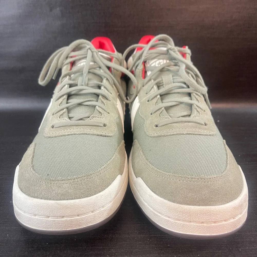 Converse Fastbreak Pro Mid Mens size 11 Sage Green Red Casual Shoes - Picture 2 of 9